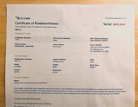roadworthy certificate berwick|Roadworthy Certificate in Berwick, Victoria .